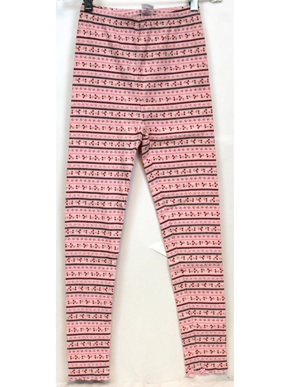 2003 Gymboree Holiday Magic Pink Leggings Flowers Cherries sz 9 NWOT Lettuce